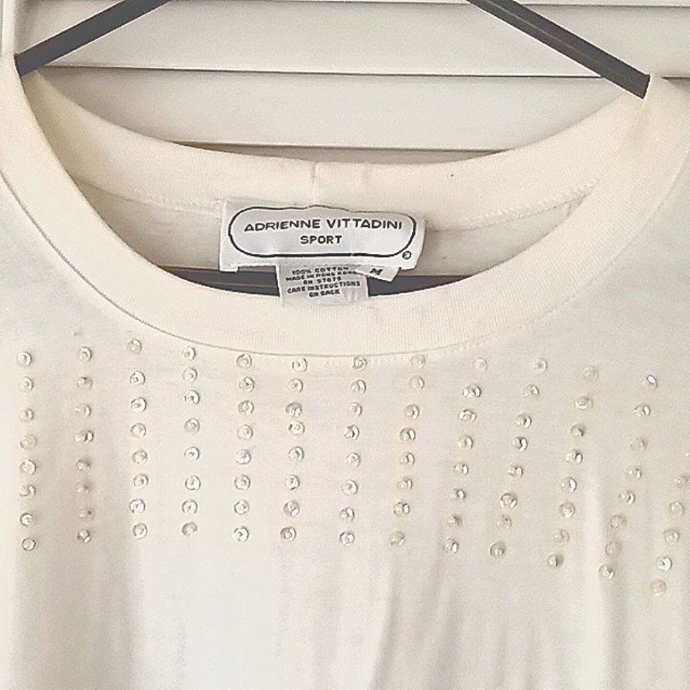 💋sale 90's  Adrienne Vittadini! SEQUIN  Adrienne Vittadini sequin top💋